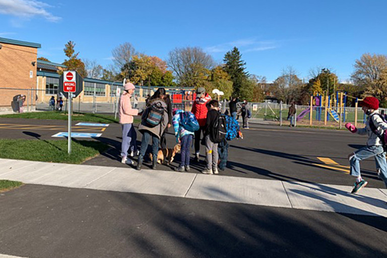 A New Daily Routine School Streets in Kingston, Canada Mobycon